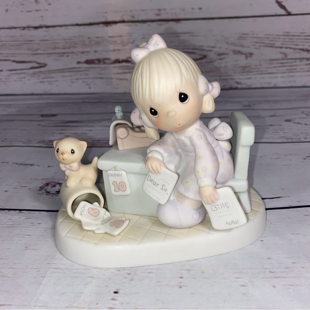 Precious Moments E-9254 "Praise The Lord Anyhow"